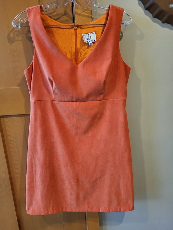 Ice Dresses & Skirts - Perfect Pumpkin Orange Dress by ICE - Like New - Size 12!!